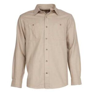 Redhead Ozark Mountain Flannel Size XL Men’s Long Sleeve NWOT Pockets Oatmeal Be